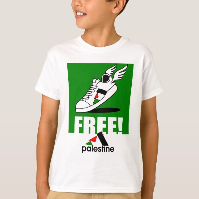Camiseta ¡Libre! Palestina (Anverso)