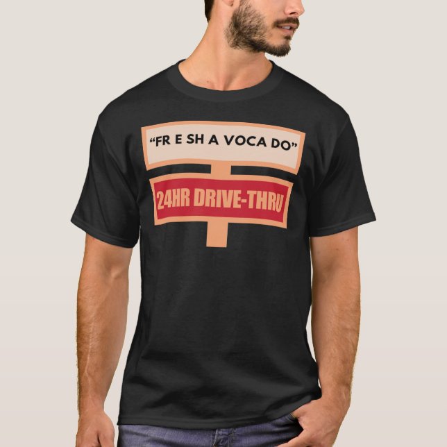 Camiseta Libre Shavacado Fresco Aguacate Classic T-Shirt (Anverso)