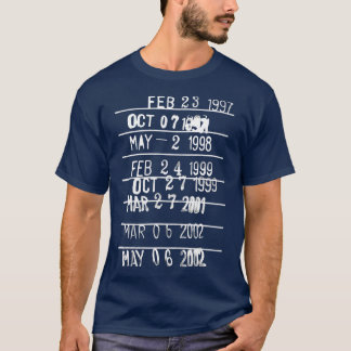 Camiseta Librería con fecha de vencimiento estampado Biblio