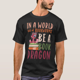Camiseta Librería de gusanos de biblioteca leyendo libro dr