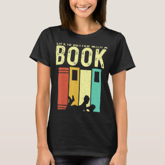Camiseta Librería de lectores de libros para hombres mujere
