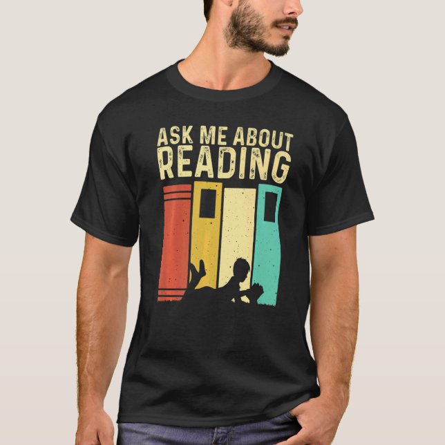 Camiseta Librería de lectores de libros para hombres mujere (Anverso)
