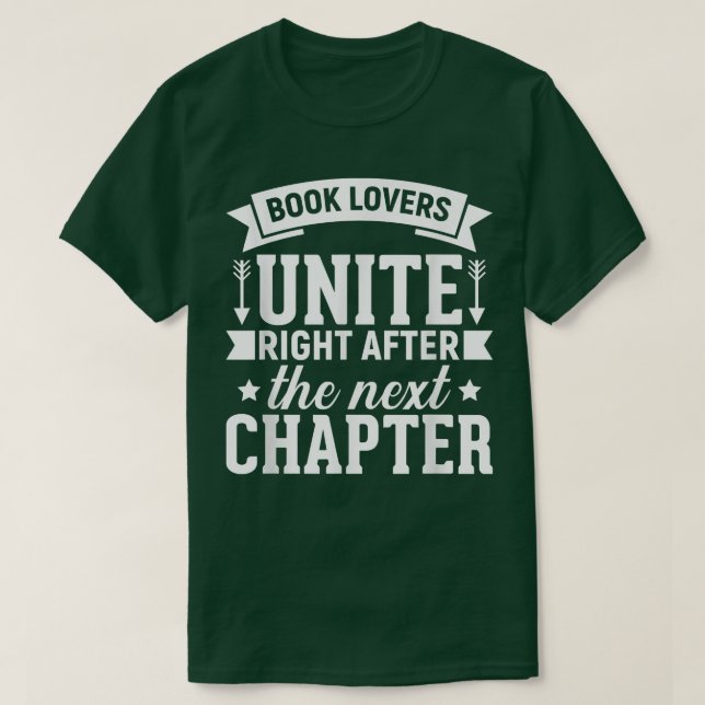 Camiseta Librería de lectura de libros de lover (Diseño del anverso)