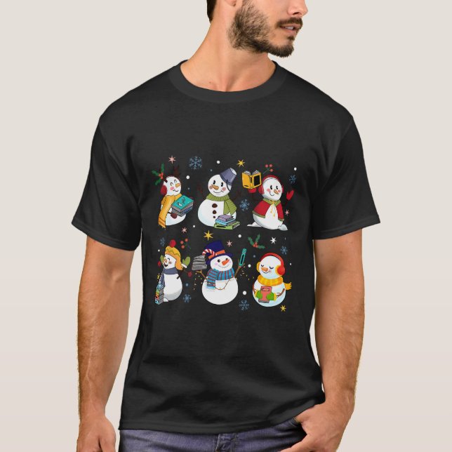 Camiseta Librería de Navidades de profesores de libros de l (Anverso)