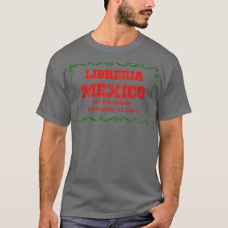 Camiseta Librería desaparecida Tienda de libros México Los 