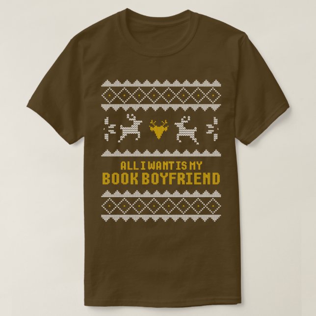 Camiseta Librería Navidades regalos de vacaciones gif bibli (Diseño del anverso)