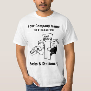 Camiseta Librero de libros y papelería