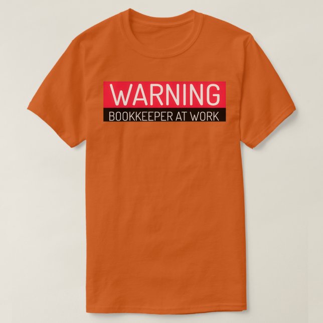 Camiseta Librero en el trabajo (Diseño del anverso)