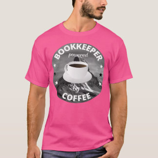 Camiseta Librero impulsado por la biblioteca de café
