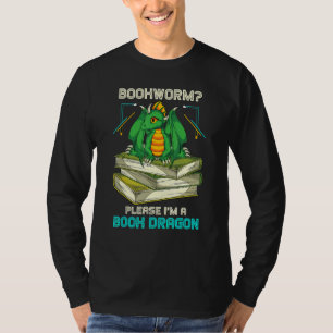 Camiseta Librero Por Favor, Soy Un Bibliotecario De Dragón 