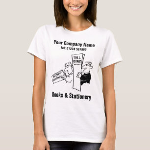 Camiseta Librero y papelería Libros y papelería