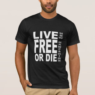 Camiseta Libres vivos o mueren