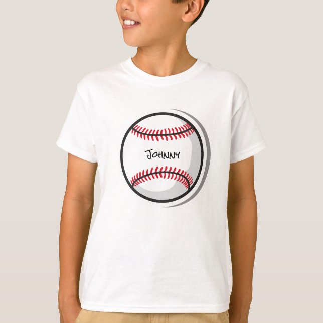 Camiseta Libreta de béisbol Blanco Red Black Name (Anverso)