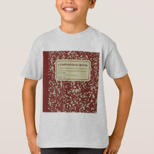 Camiseta Libreta de composición/Estudiante-Profesor