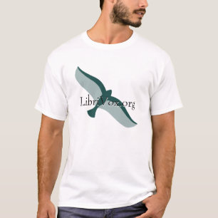 Camiseta LibriVox diagonal
