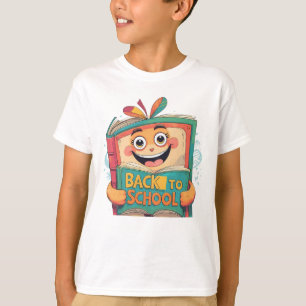 Camiseta Libro a la escuela - Diversión y juguetón de vuelt