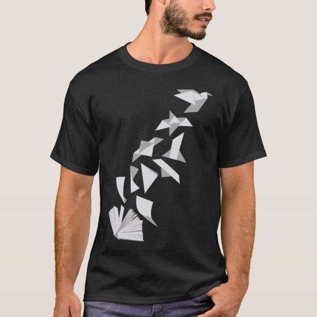 Camiseta Libro a Pájaro (Anverso)