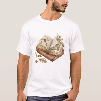 Camiseta Libro Abierto Vintage con Historias de la Llave Má