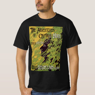 Camiseta Libro Antiguo Art Nouveau, Aventuras del Capitán H