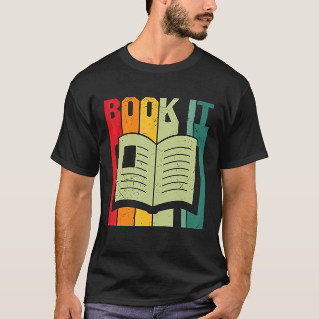 Camiseta Libro: Bookworm Librarian Reading (Anverso)