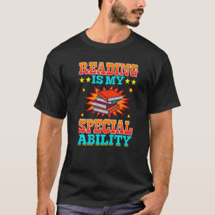 Camiseta Libro Cita Gusano de libros Pun libro Leer texto 1