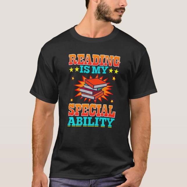 Camiseta Libro Cita Gusano de libros Pun libro Leer texto 1 (Anverso)