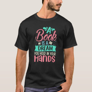 Camiseta Libro Cita Gusano de libros Pun libro Leer texto 2