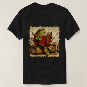 Camiseta Libro clásico de la pesca de rana de sapo de rana