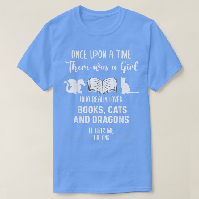 Camiseta Libro de amor para chica libro de libros de gatos  (Diseño del anverso)