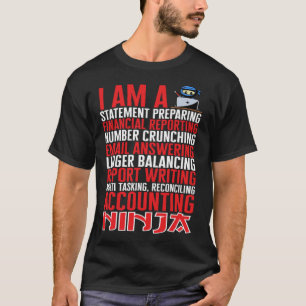 Camiseta Libro de Auditoría de Contadores Públicos Ninja CP