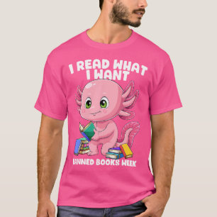 Camiseta Libro de Axolotl I Leo lo que Quiero Gusano de Lib