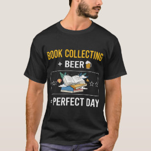 Camiseta Libro de Beer Day Recopilando libros Bibliofilia
