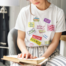 Camiseta Libro de biblioteca de lectores de miembros del cl