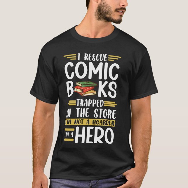 Camiseta Libro de Cómics (Anverso)