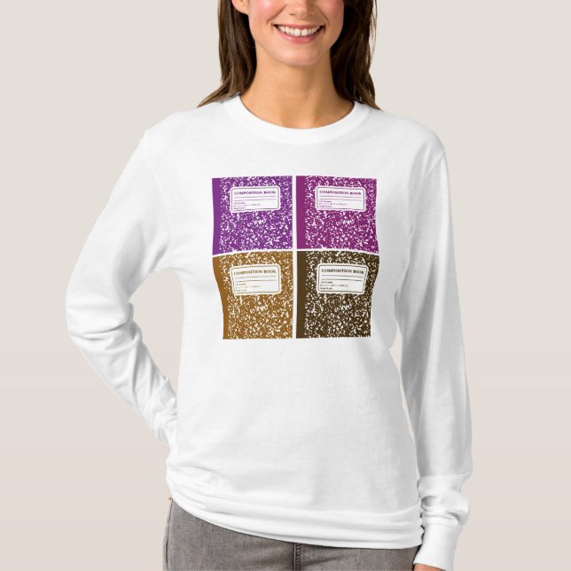 Camiseta Libro de composición/profesor-alumno (Anverso)
