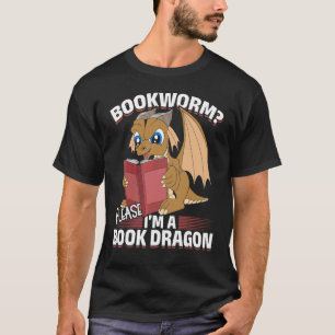 Camiseta Libro De Gemelos Leyendo Fantasía Dragón Cute Book