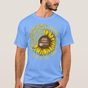 Camiseta Libro de girasoles, amantes de las flores