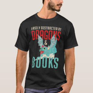 Camiseta Libro de gusanos Dragón Creatura mítica para anima