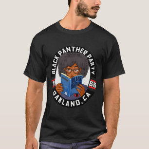Camiseta Libro de Historia Negra Partido Pantera Chica Educ