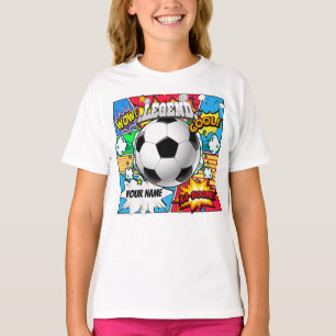 Camiseta Libro de historietas de fútbol