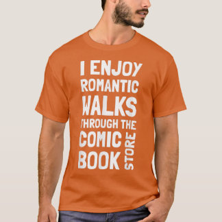 Camiseta Libro de historietas de los amantes de la libro de