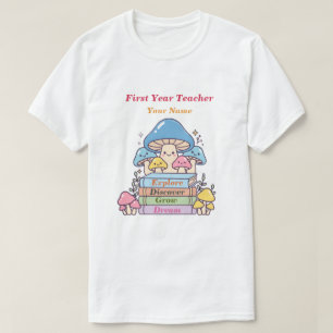 Camiseta Libro de hongos Amante de la historia de estilo