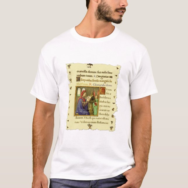 Camiseta Libro de horas (Anverso)