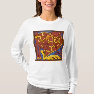 Camiseta Libro De Kells Celtic Knot Pájaro Medieval