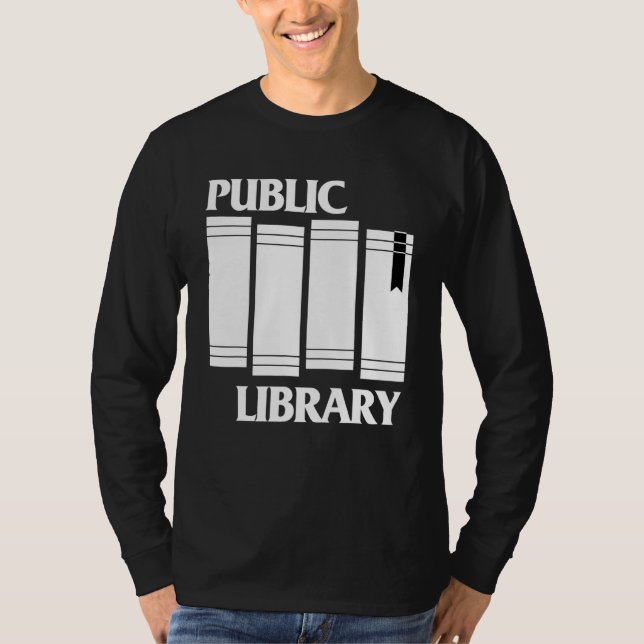 Camiseta Libro de la Biblioteca Pública (Anverso)