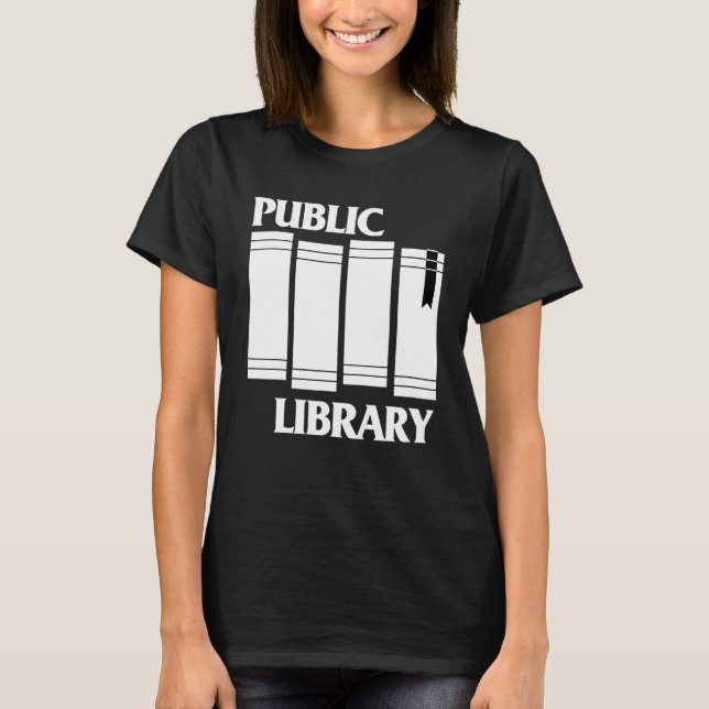 Camiseta Libro de la Biblioteca Pública (Anverso)