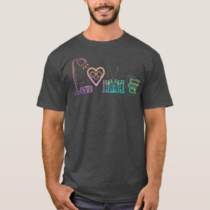 Camiseta Libro de lectura de amor Lover Abibliofobia Bookwo