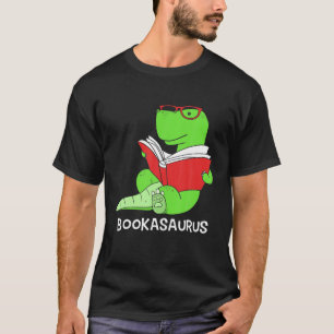 Camiseta Libro de lectura de dinosaurios Bookasaurus Bookwo