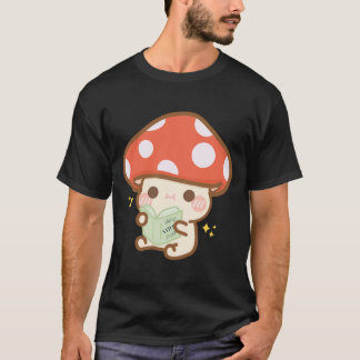 Camiseta Libro de lectura de hongos personalizado