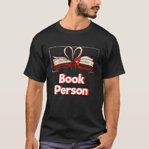 Camiseta Libro de lectura de literatura de biblioteca de pe